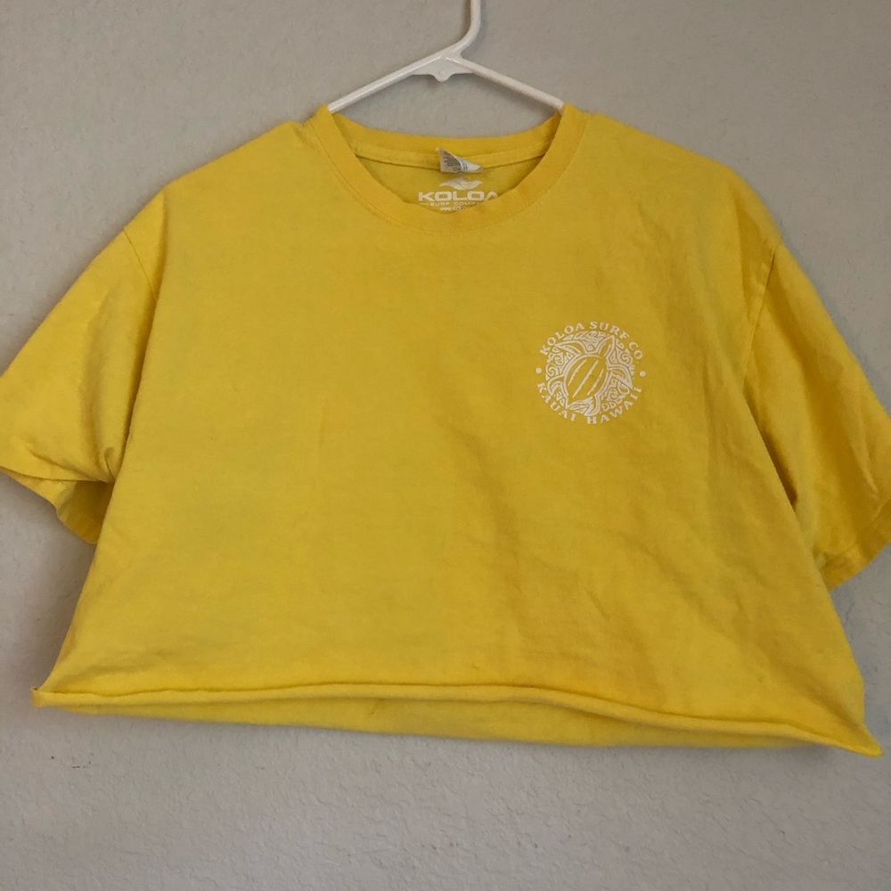 hawaii beach crop top